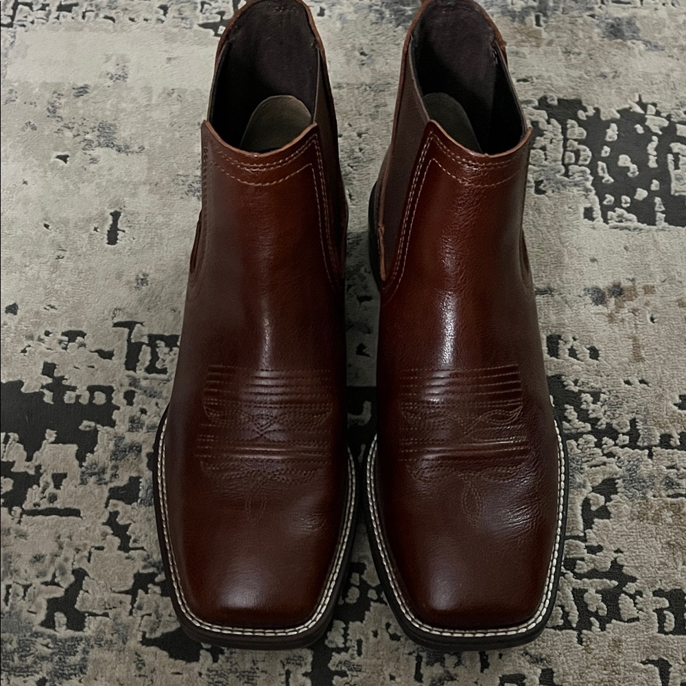 Men's Brown Leather Boots